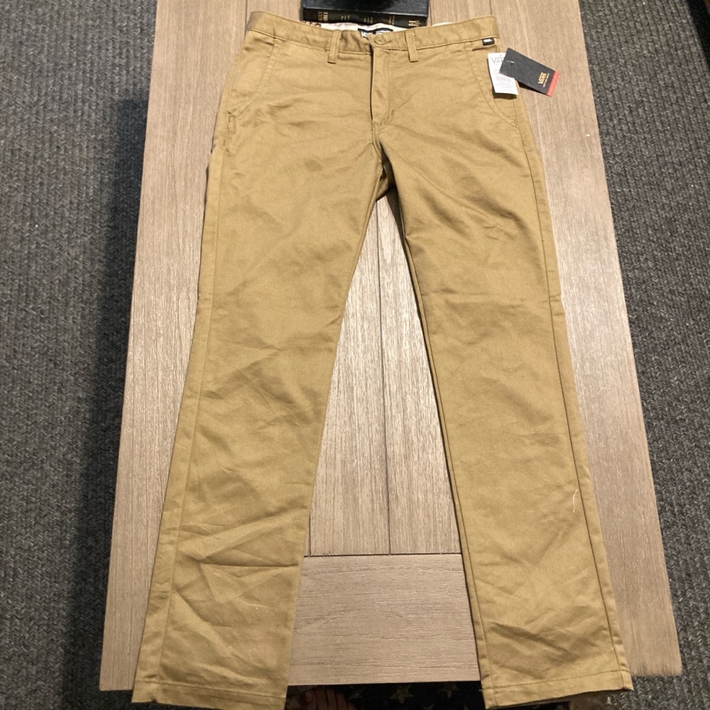 Vans khaki pants size 32W x 29L